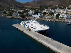 Sea Star laid Up In Tilos, 4 8 2012
