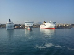 Olympic Champion and Festos Palace at Iraklion