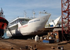 CAPTAIN ARISTIDIS @ In Drydock