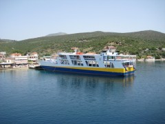 F B Osios David, berthed In  Glyfa, On board F B Edipsos, 9 6 2011