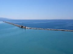 patras breakwater, looking southward 130511