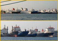 Ships in Drapetsona 27/11/2011