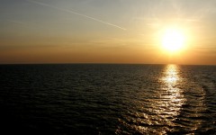 sunset @over the adriatic 140511