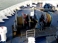 ionian queen port anchor winch 060908