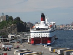 Gabriella berthed In Viking\