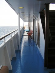 Alexandros Port Wheel Sun Deck Corridor