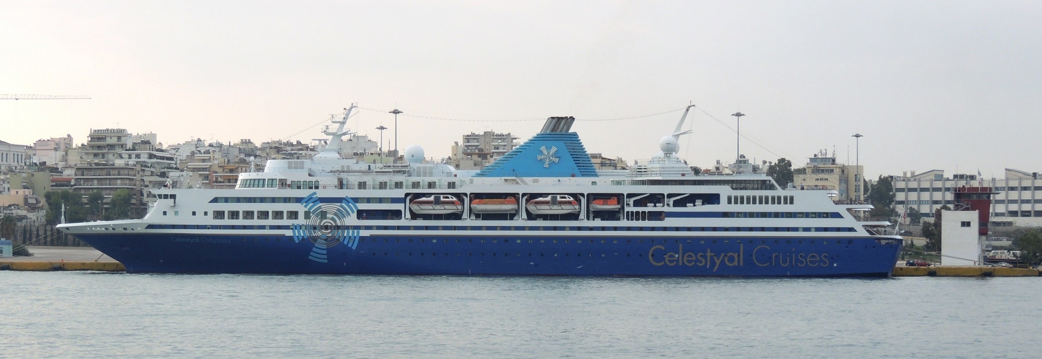 CELESTYAL ODYSSEY at Piraeus Port