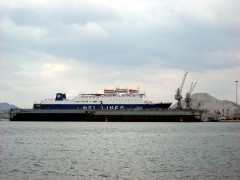 Taxiarchis on Perama drydock