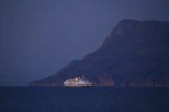 Vitsentzos Kornaros sailing through Kissamos bay. 24/9/2015.