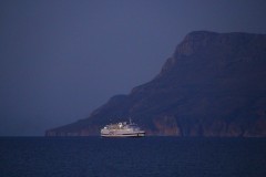 Vitsentzos Kornaros sailing through Kissamos bay. 24/9/2015.