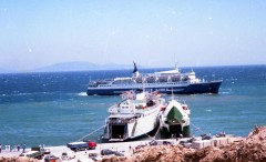 Marmari I & Ionian Sun at Rafina 1992