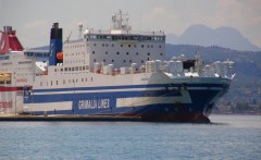 euroferry egnazia @ patra 07052016 (and C Olympia)