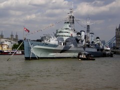 HMS Belfast moored 16062015