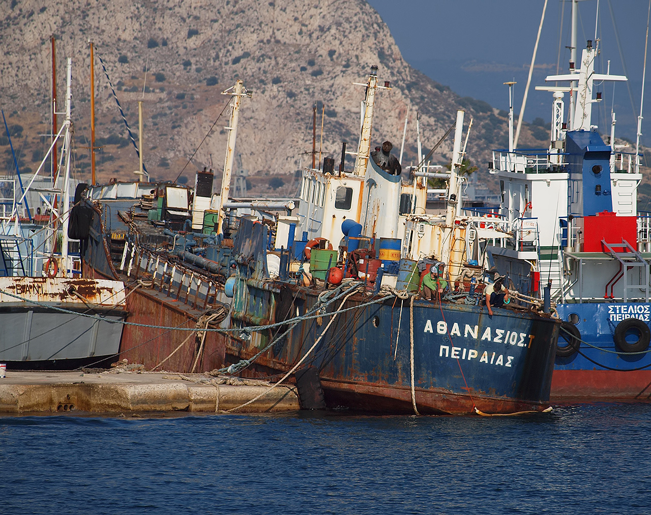 Athanasios T Λοιπά Εφοδιαστικά & Μικρά Δεξαμενόπλοια εκτός δράσης