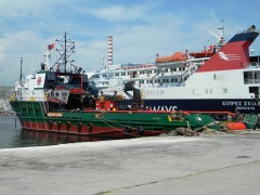 Mega One with new livery (Diavlos maritime)