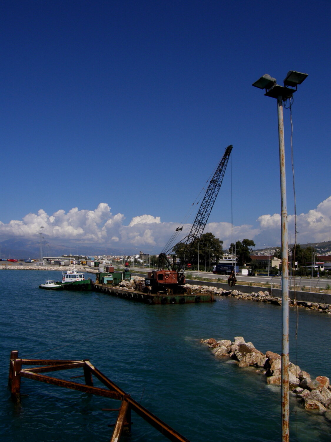 patras south port expansion works 041012 b