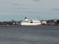 Cinderela arriving @Stockholm Port 20140412