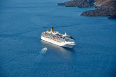 Costa Atlantica @ Santorini