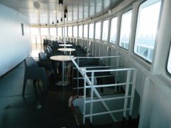 Superferry Outdoor First Class Lounge in Deck 7
