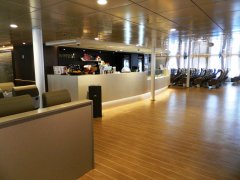 Highspeed 7 Aft Economy Lounge in Upper Deck