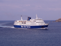 superferryII arriving @andros 280505 b