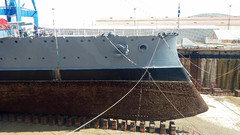battle ship / floating museum - Averof bow
