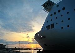 Hellenic Spirit at old Patras Port