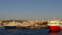 superferry superrunner theologosp @rafina from on board tani 080717