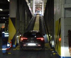 cruise europa car ramp garage