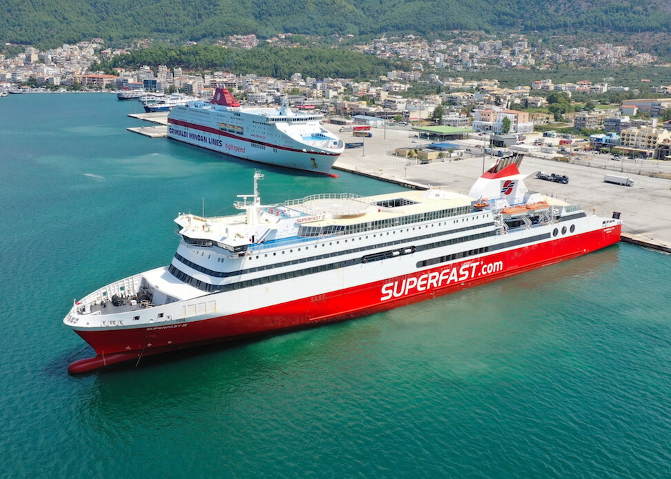 Superfast XI vs Cruise Olympia