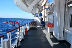 Aqua Blue_open deck starboardside
