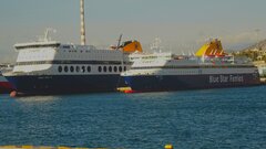 Blue Star Chios and Blue Star 2 at Piraeus dock 3