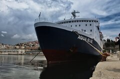 AQUA BLUE |Arrival at Kavala Port