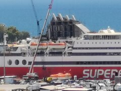 Scrubber fitting close up @ ΝΜΔ