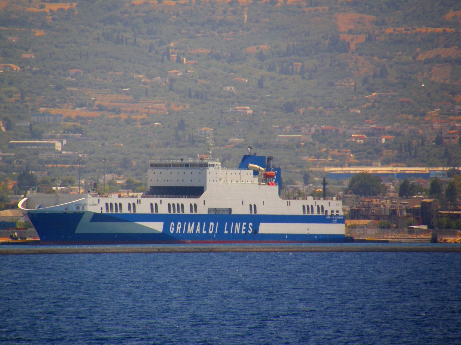 eurocargo alexandria @ patra new port 160820