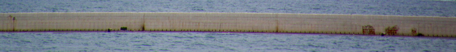 patras south port breakwater falling apart