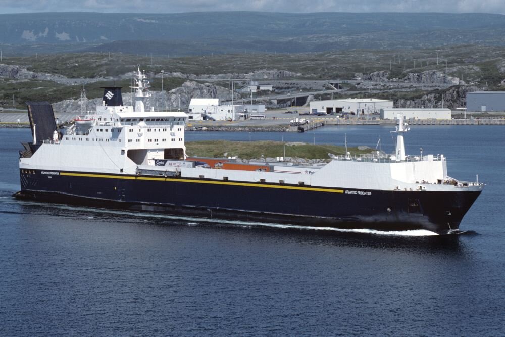 ATLANTIC FREIGHTER, 21.08.1998, Port-aux-Basques 07, © Frank Heine