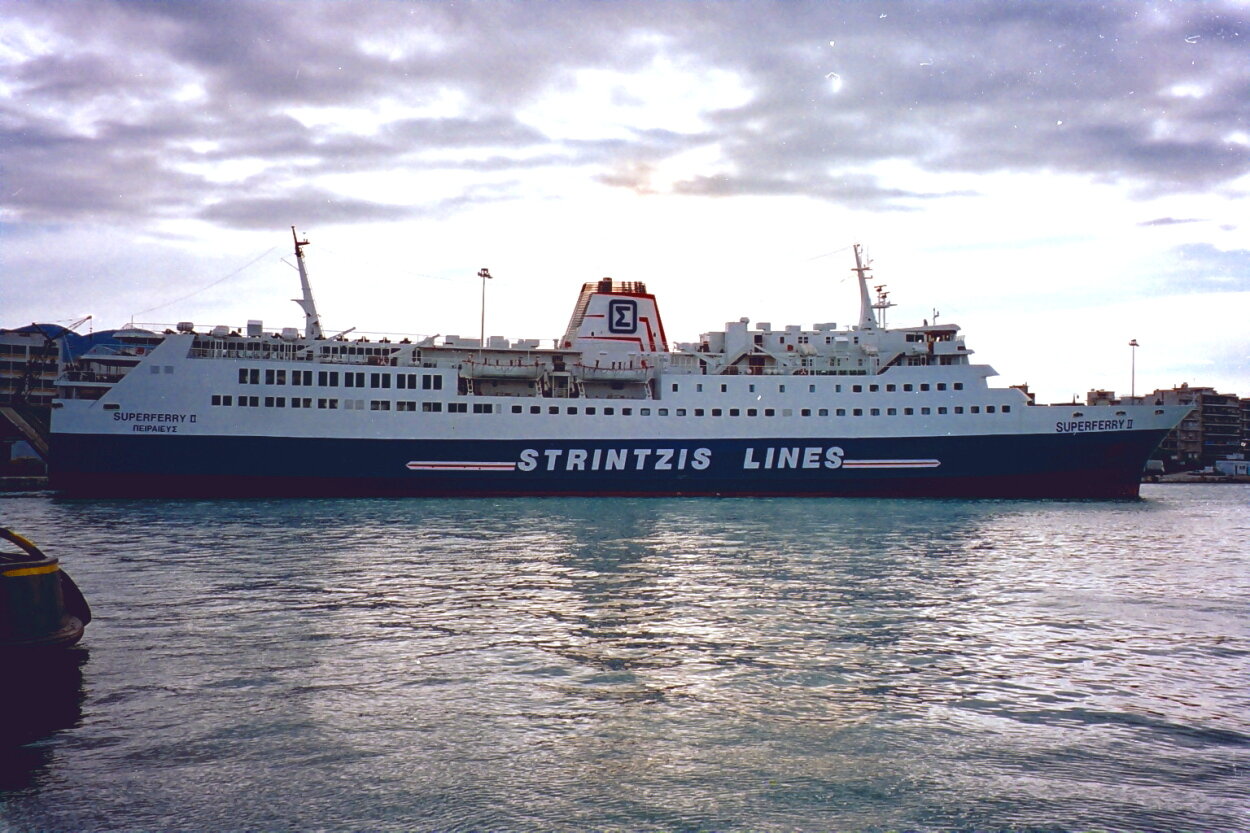 Superferry II @ patra January 1995