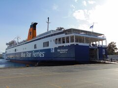 Blue Horizon-20 Years Blue Star Ferries Banner