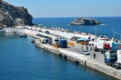 Evdilos port