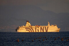 GNV ARIES off NAPOLI 20.8.2021
