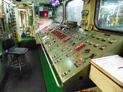 Armenistis Engine Control Room