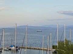 Monet off Corfu Port, 03062022