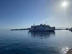 Agia Theodora departing from Corfu, 03062022