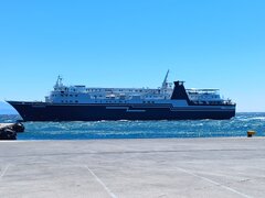 Panorama in Rafina port