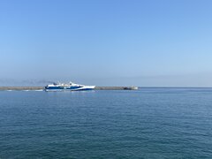 Santa Irini departing from Heraklion, 02092022