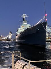 HMS Belfast, Aug 2022