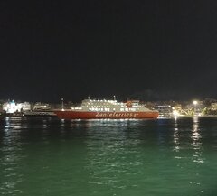 Dionisios Solomos, arrival in Piraeus.