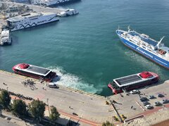 AERO Highspeeds at Piraeus Port