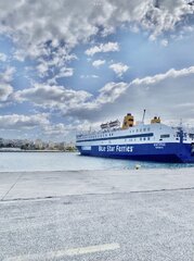 Diagoras Departure from Piraeus Port